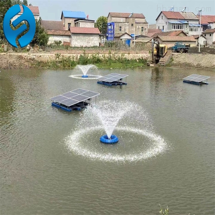 太阳能喷泉曝气机水体交换过程解读