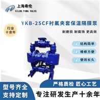 YKB-25CF衬氟保温气动隔膜泵