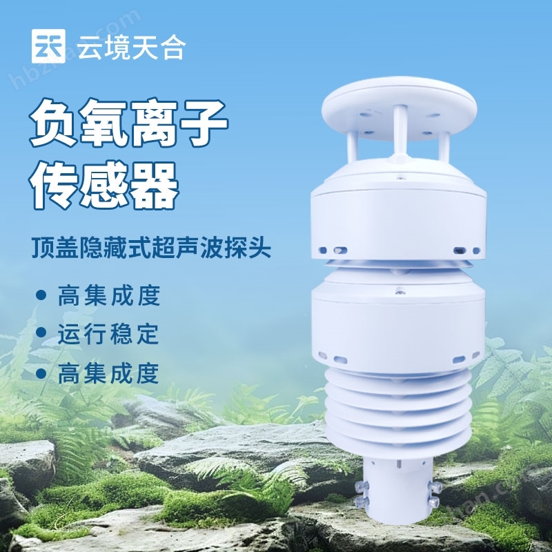 Negative oxygen ion concentration monitoring instrument