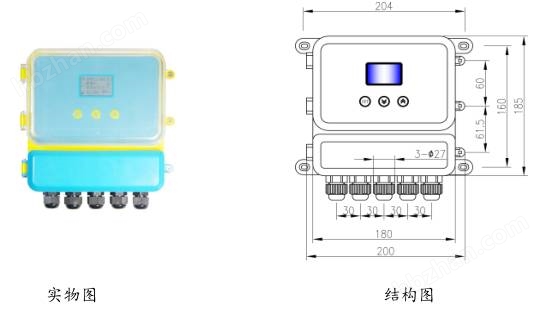 SYCW300分体式超声波物位计