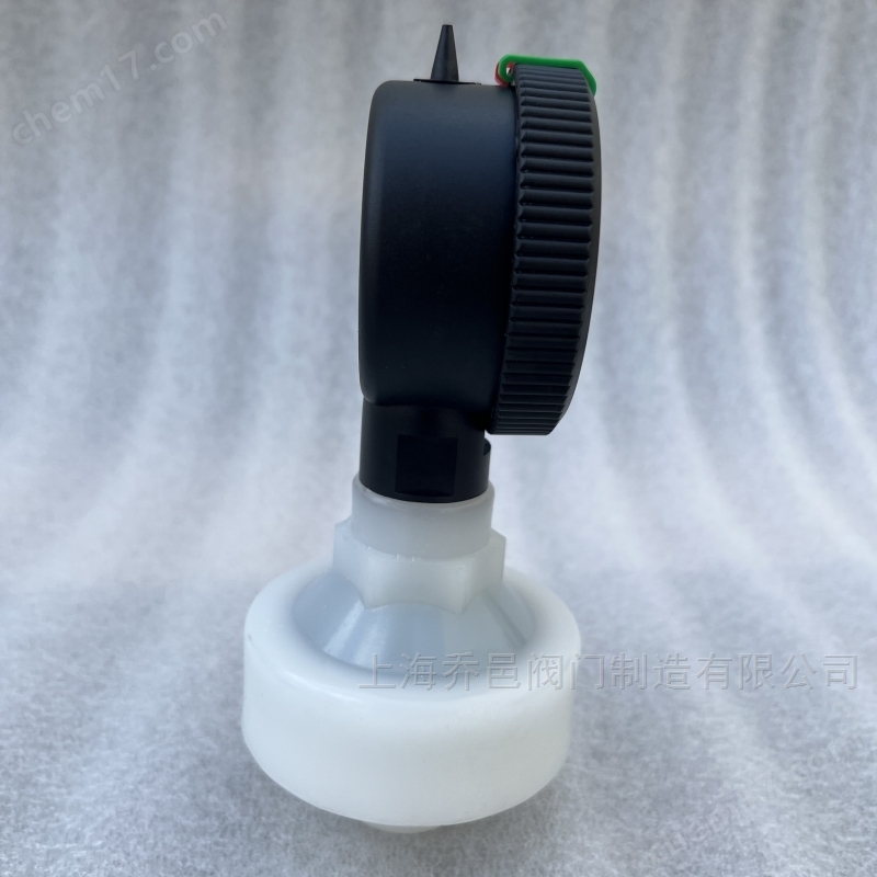 786-V全塑PVDF隔膜压力表 786-P隔膜压力表