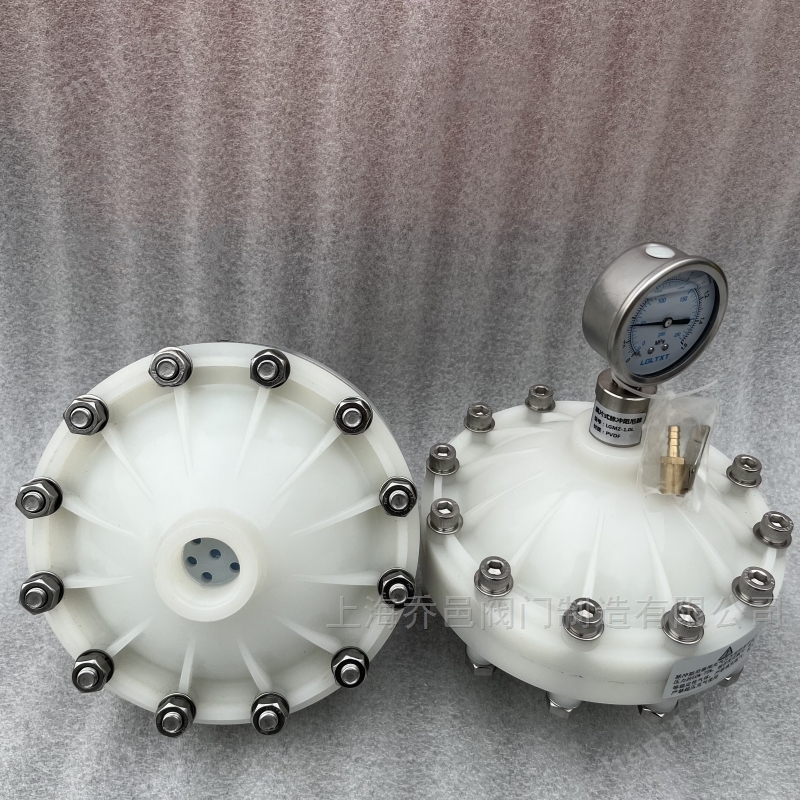 LGMZ-V1.0L膜片式脉冲阻尼器PVDF LGMZ-V0.35L膜片式脉冲阻尼器PVDF