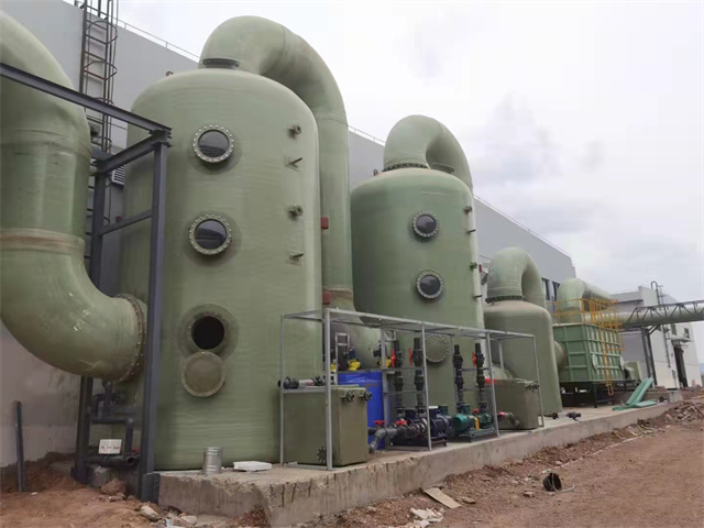 喷淋洗涤塔沥青拌合废气净化设备.jpg