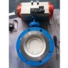 氣動(dòng)陶瓷蝶閥不銹鋼對夾蝶閥耐磨粉灰翻板閥