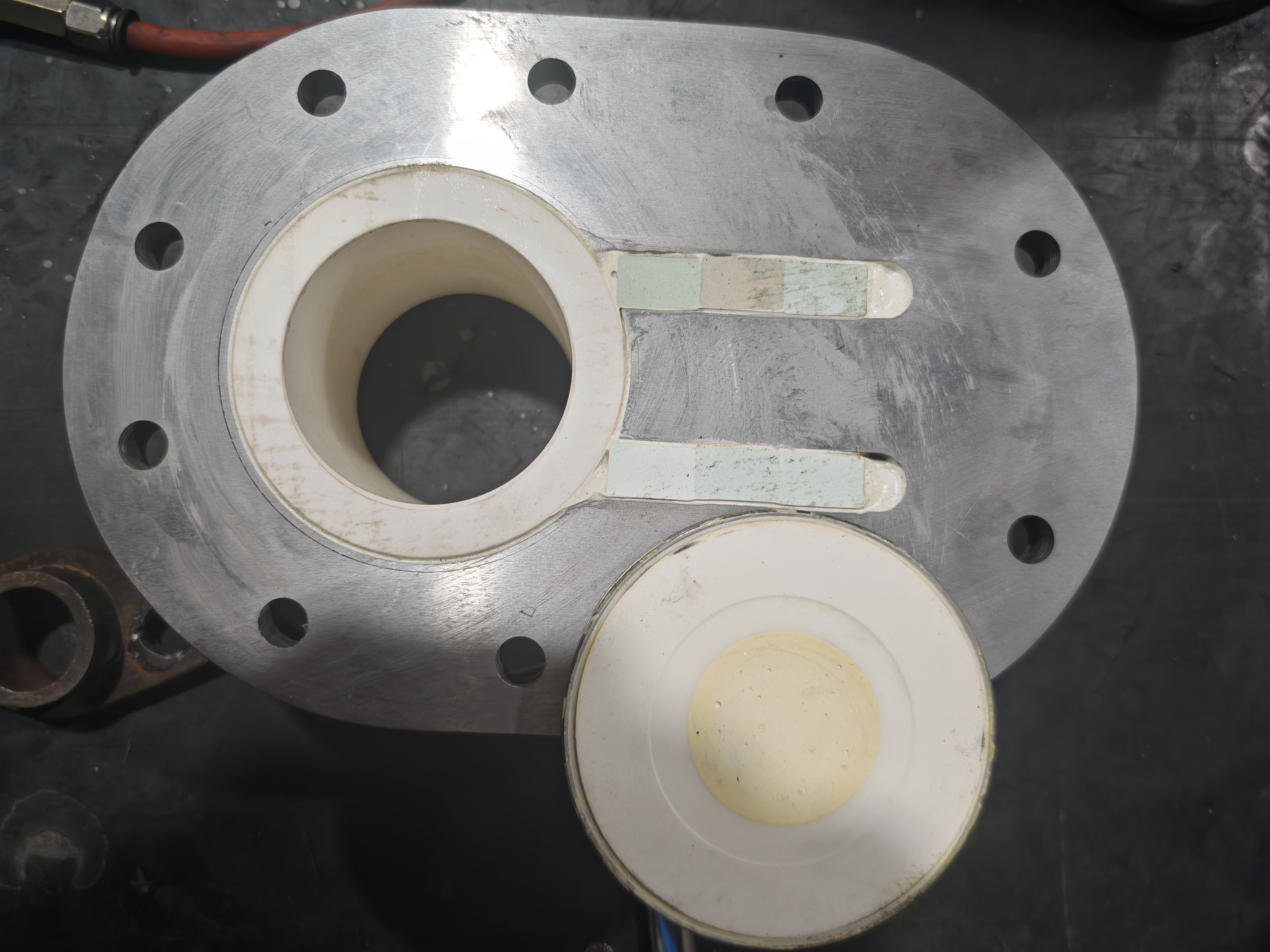 Z644TC 陶瓷氣動雙閘板閥